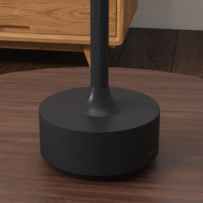 Cordless Table Lamp, Touch LED Desk Lamp with 4000mAh Rechargeable Battery, 3 Colour, for Bedroom Living Room, Black