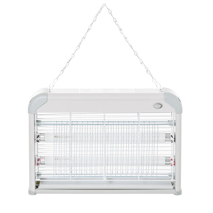 Outsunny Free Standing Wall Hanging 20W Electric Fly Mosquito Killer Electric Fly Zapper, Bug Zapper, Insect Killer