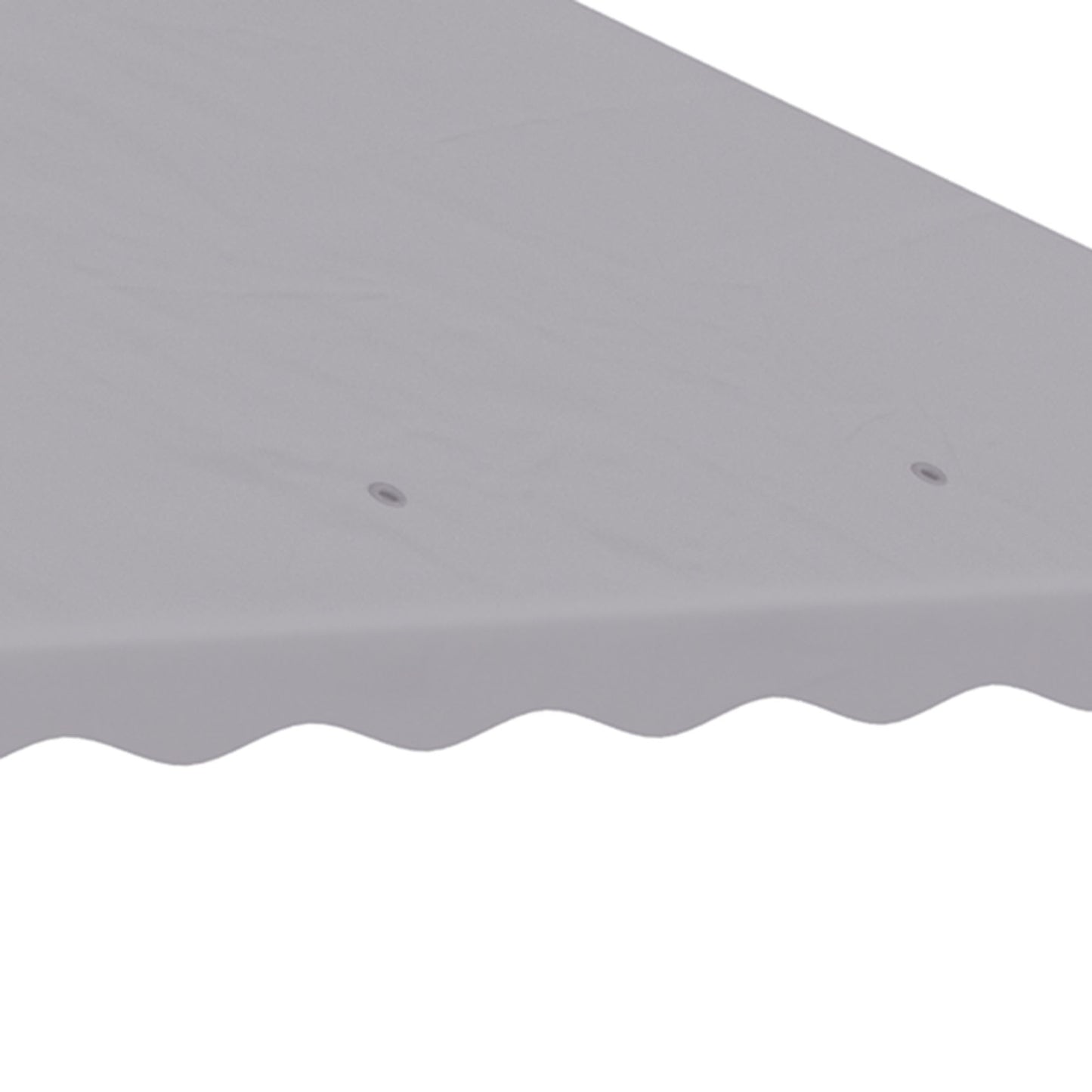 Outsunny 3 x 3 (m) Gazebo Canopy Replacement Covers, 2-Tier Gazebo Roof Replacement (TOP ONLY), Light Grey