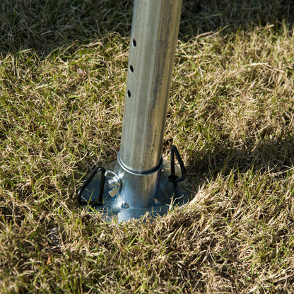 Outsunny 8m x 4m Garden Gazebo Marquee Party Tent Wedding Portable Garage Carport Event Shelter Car Canopy Heavy Duty Steel Frame