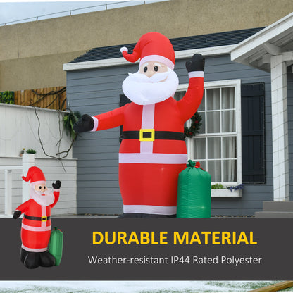 Inflatable Air Blown 2.4m Santa Claus
