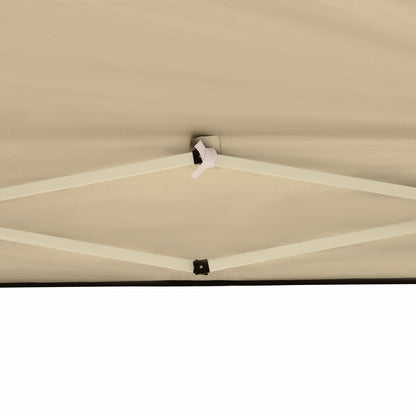 Outsunny 3 x 3 meter Garden Heavy Duty Pop Up Gazebo Marquee Party Tent Folding Wedding Canopy Black UV Protection