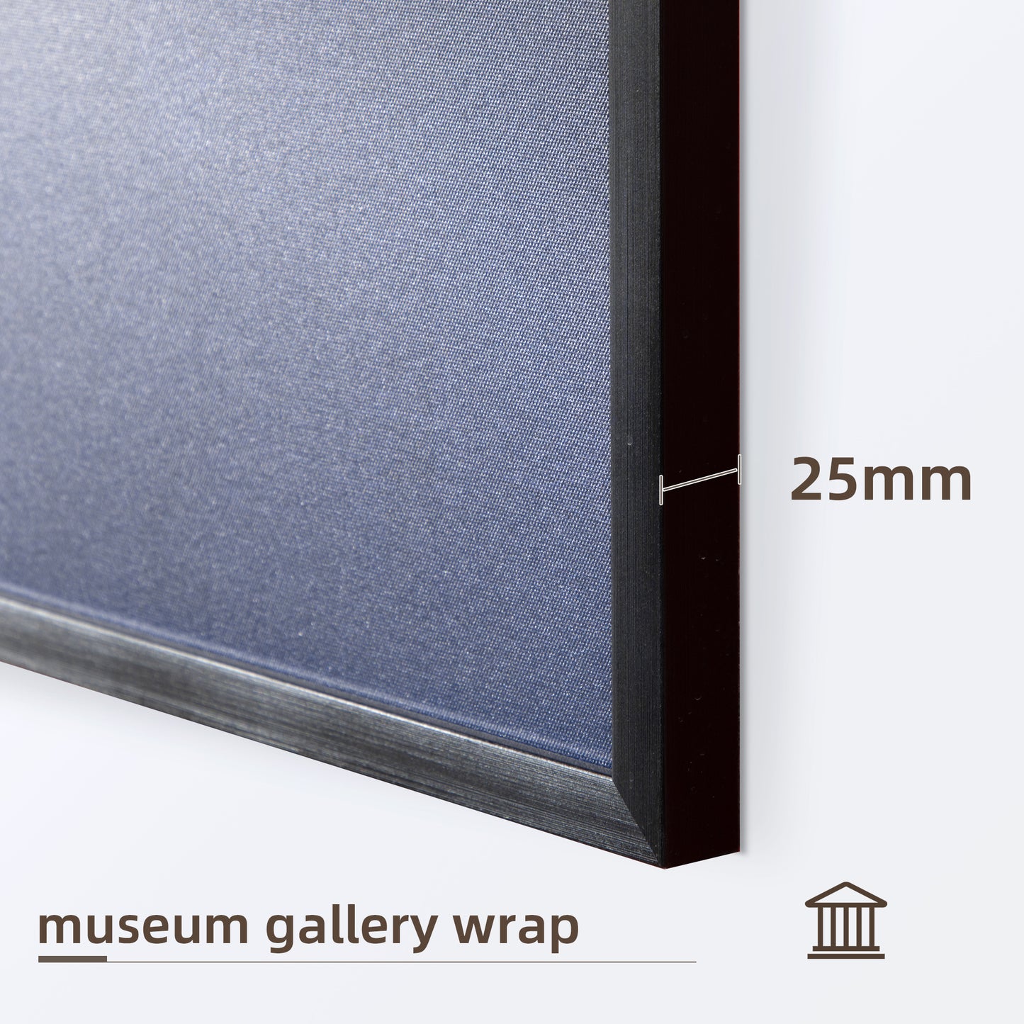 Canvas Wall Art Gold Textured Horse, Wall Pictures for Living Room Bedroom Decor, 93 x 63 cm