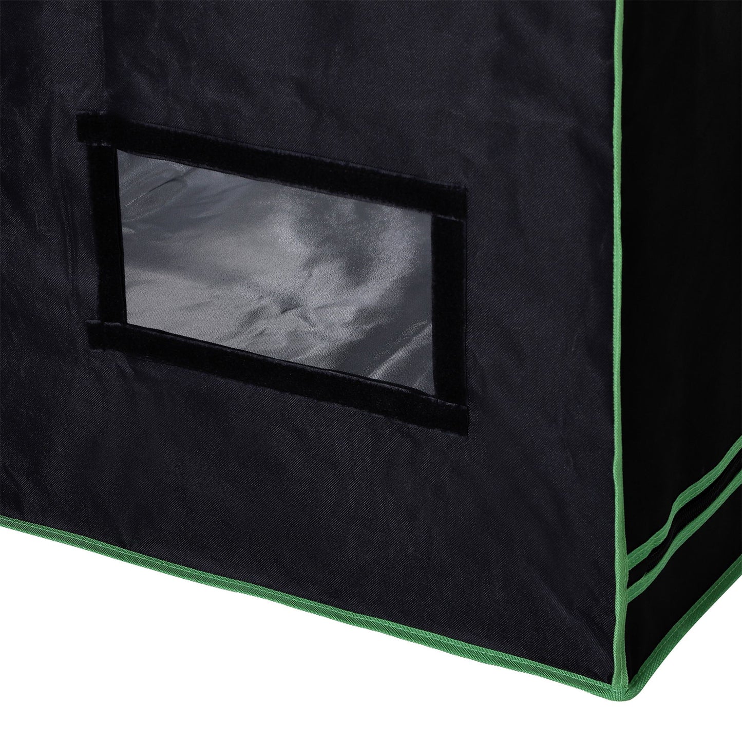 Outsunny Hydroponic Plant Grow Your Own Tent, 80L x 80W x 160Hcm-Black/Green