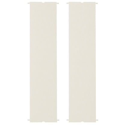 Outsunny 2 Pcs UV Protection Pergola Replacement Canopy, Pergola Shade Cover, Easy to Install, for 3 x 3(m) Pergola, Cream White