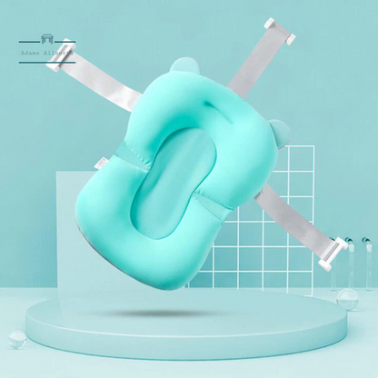 Non-Slip Baby Bath Mat Tub Shower Portable Air Mattress Comfort Pad Cute  New-born Bathroom Safety Product