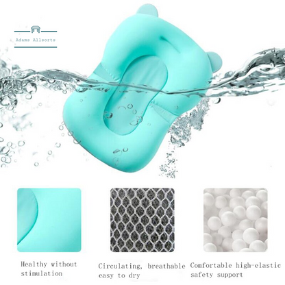 Non-Slip Baby Bath Mat Tub Shower Portable Air Mattress Comfort Pad Cute  New-born Bathroom Safety Product