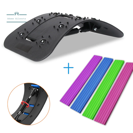 Back Massager Stretcher Magic Stretch Posture Therapy Fitness Equipment Chiropractic Massage Tools Spine Back Lumbar Pain Relief