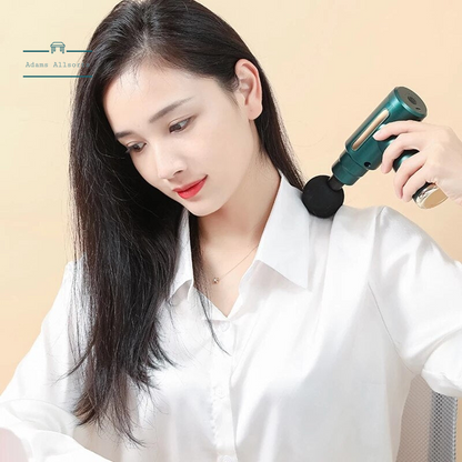 Massage Gun Deep Tissue Percussion Muscle Massager for Pain Relief Fascia Gun Electric Body Massager Facial Massage