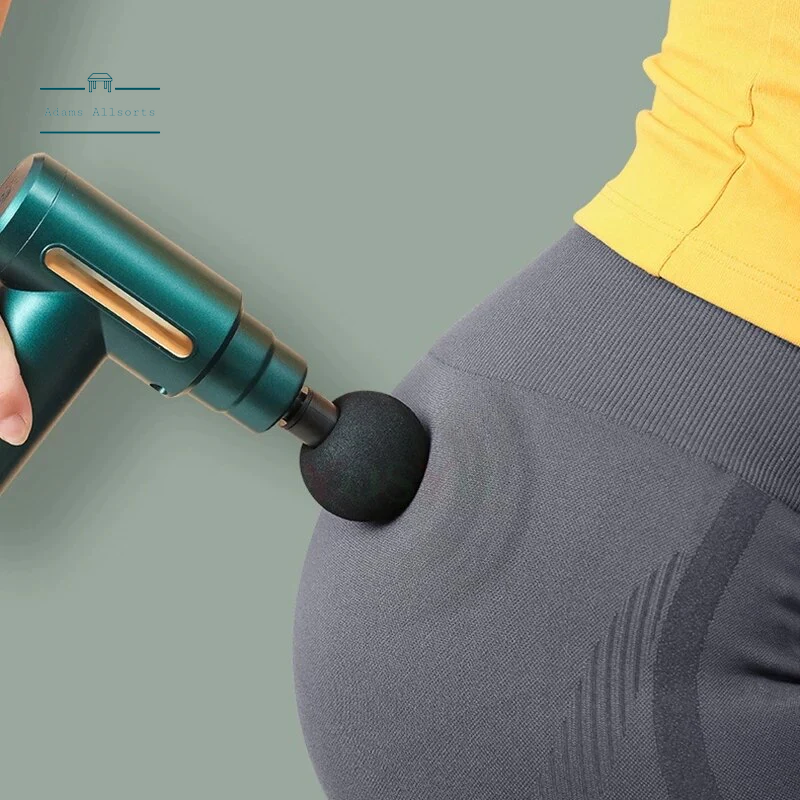 Massage Gun Deep Tissue Percussion Muscle Massager for Pain Relief Fascia Gun Electric Body Massager Facial Massage