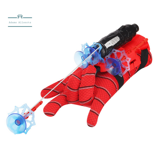 Movie Spider Man Cosplay Launcher Spider Silk Glove Web Shooters Recoverable Wristband Halloween Prop Toys for Children