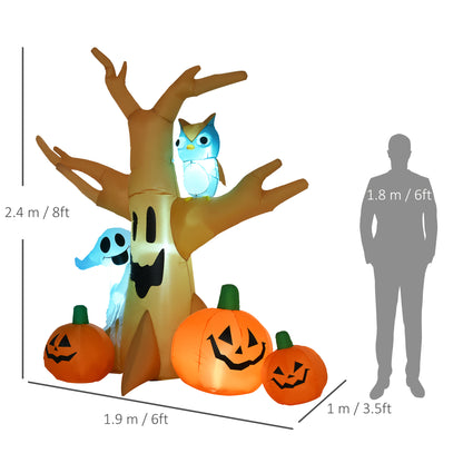 Inflatable Pumpkin Decoration Halloween Inflatable Tree