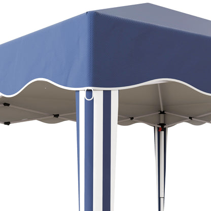Outsunny 3 x 3m Pop Up Gazebo, Outdoor Camping Gazebo Party Tent with Carry Bag