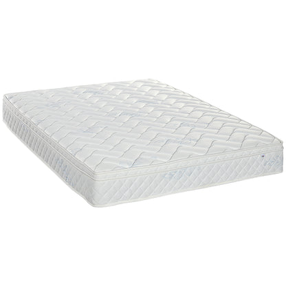 King Mattress, Pocket Sprung Mattress in a Box with Breathable Foam and Individually Wrapped Spring, 200cmx150cmx22.5cm, White